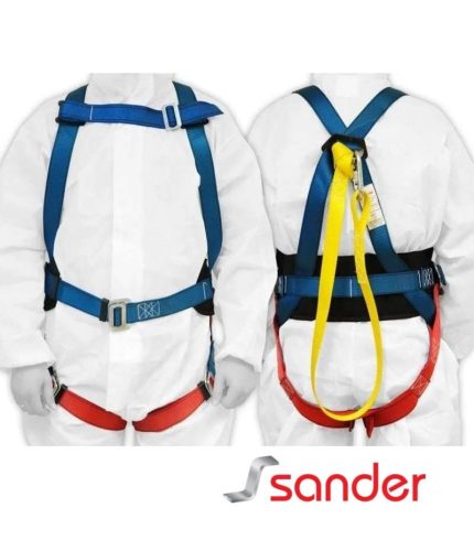 Sander Yüksekte Çalışma Ekipmanları Paraşüt Tip Emniyet Kemeri Bel Destekli EK02 - Emniyet Kemeri