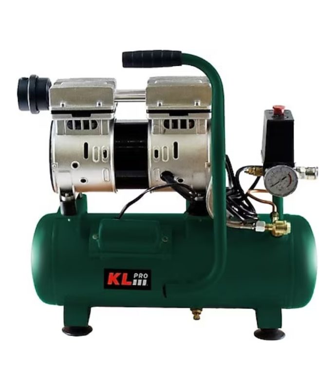 Klpro KLK8S 1 Hp 8 Bar 8 LT Sessiz Hava Kompresörü, Sessiz Hava Kompresörleri, Yüksek Basınçlı Hava Kompresörleri