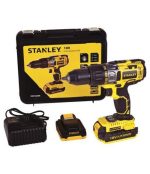 Stanley STDC18LHBK 18Volt/2,0Ah Li-ion Çift Akülü Profesyonel Darbeli Matkap - Görsel 2